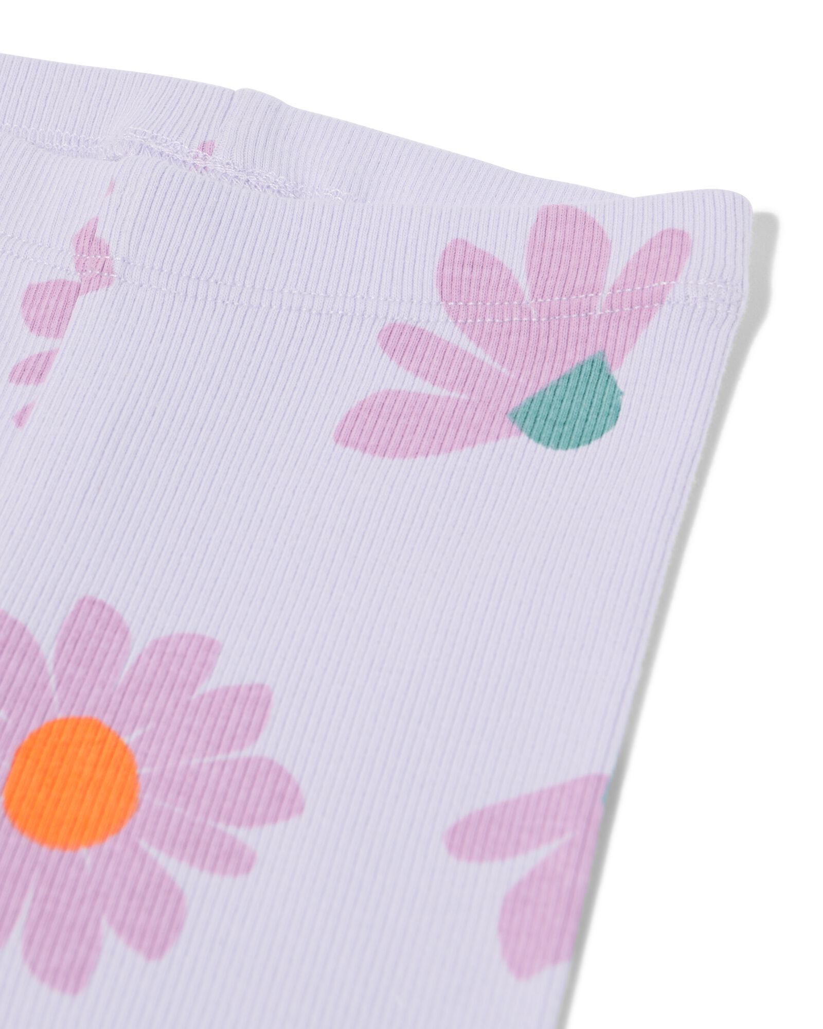 Baby-Mitwachskleidung Sweatset Blumen violett - 33089360PURPLE - HEMA