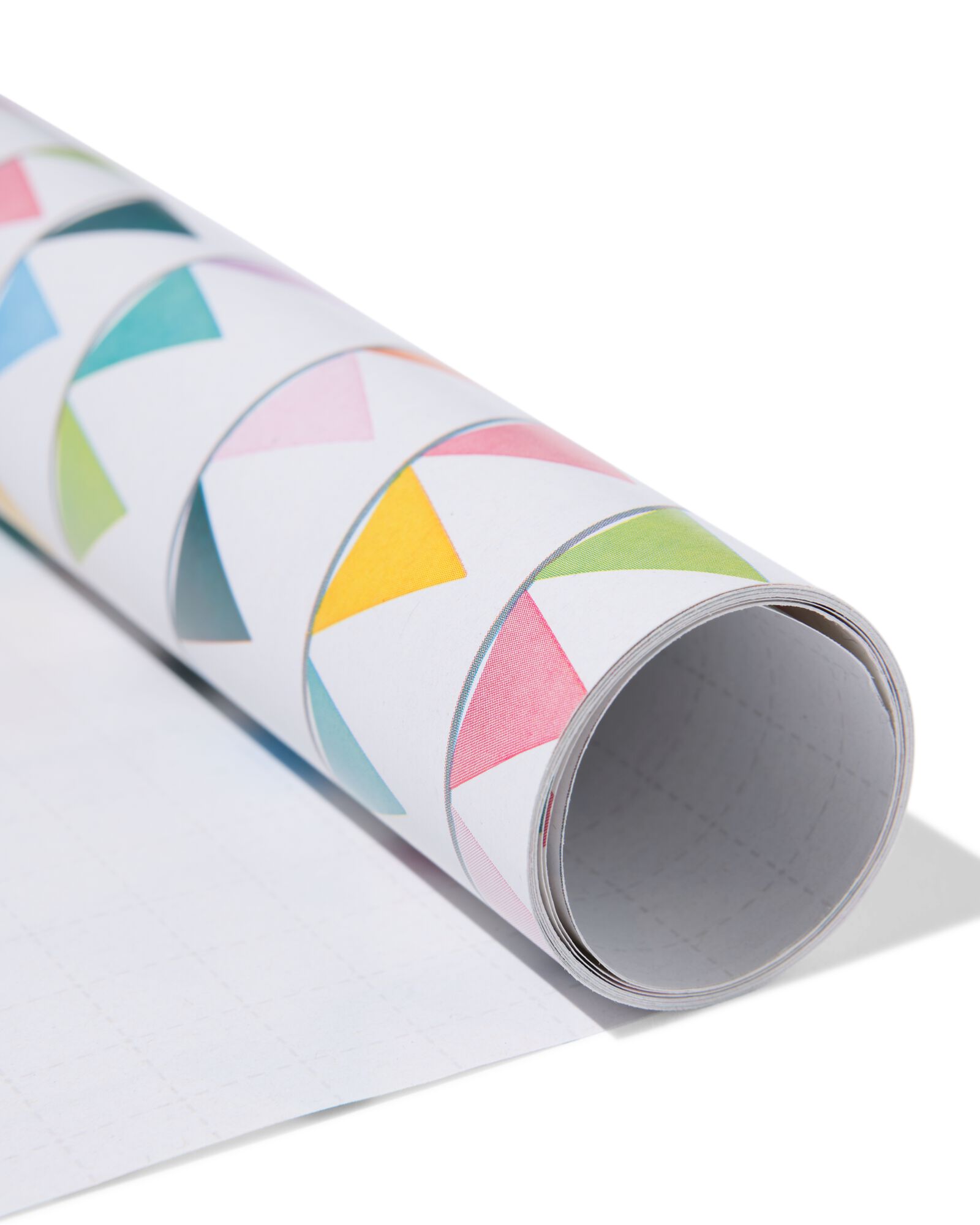 papier cadeau 200x70cm ligne de fanions - 14701190 - HEMA