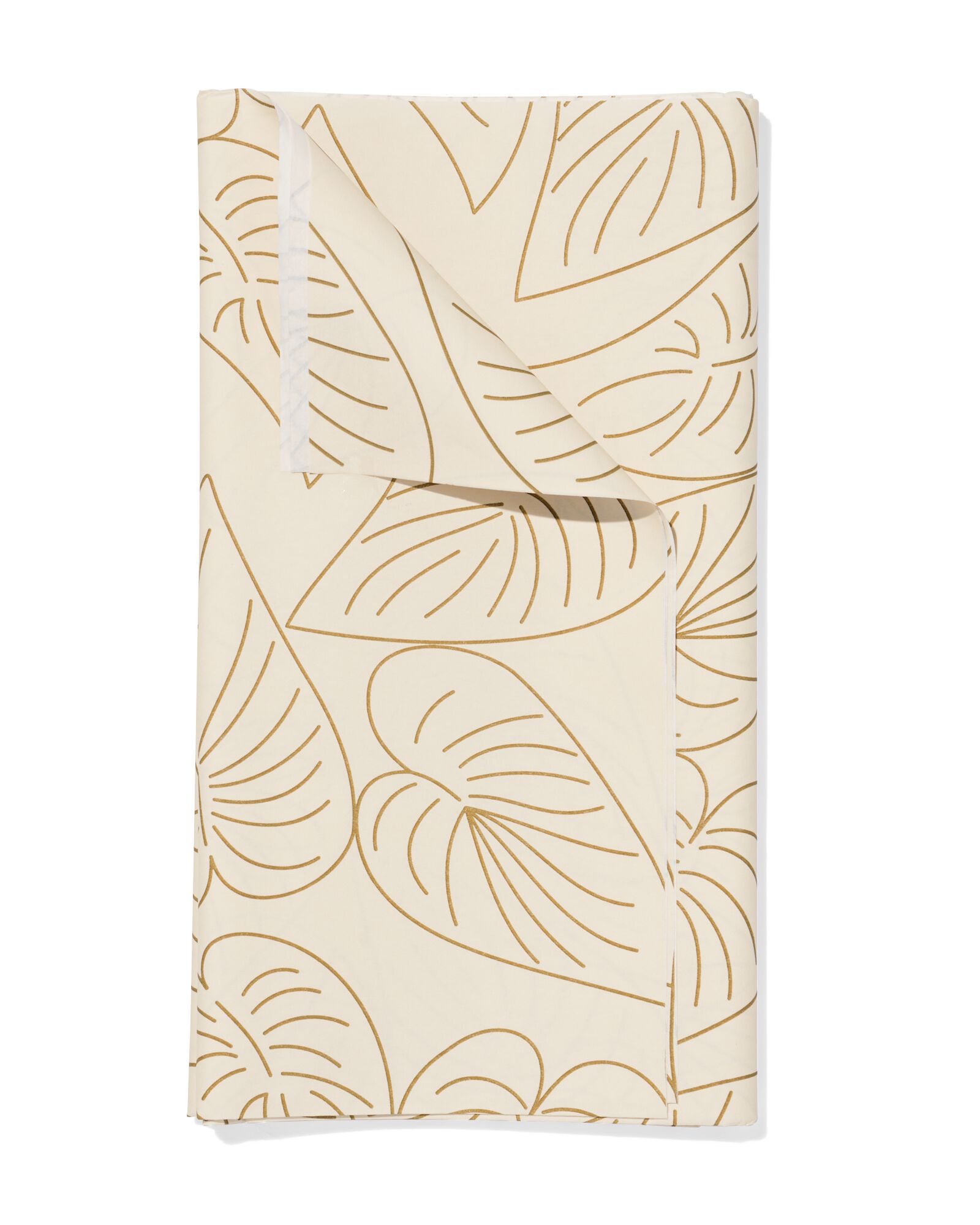 Tischdecke botanisch Gold - 14200314 - HEMA
