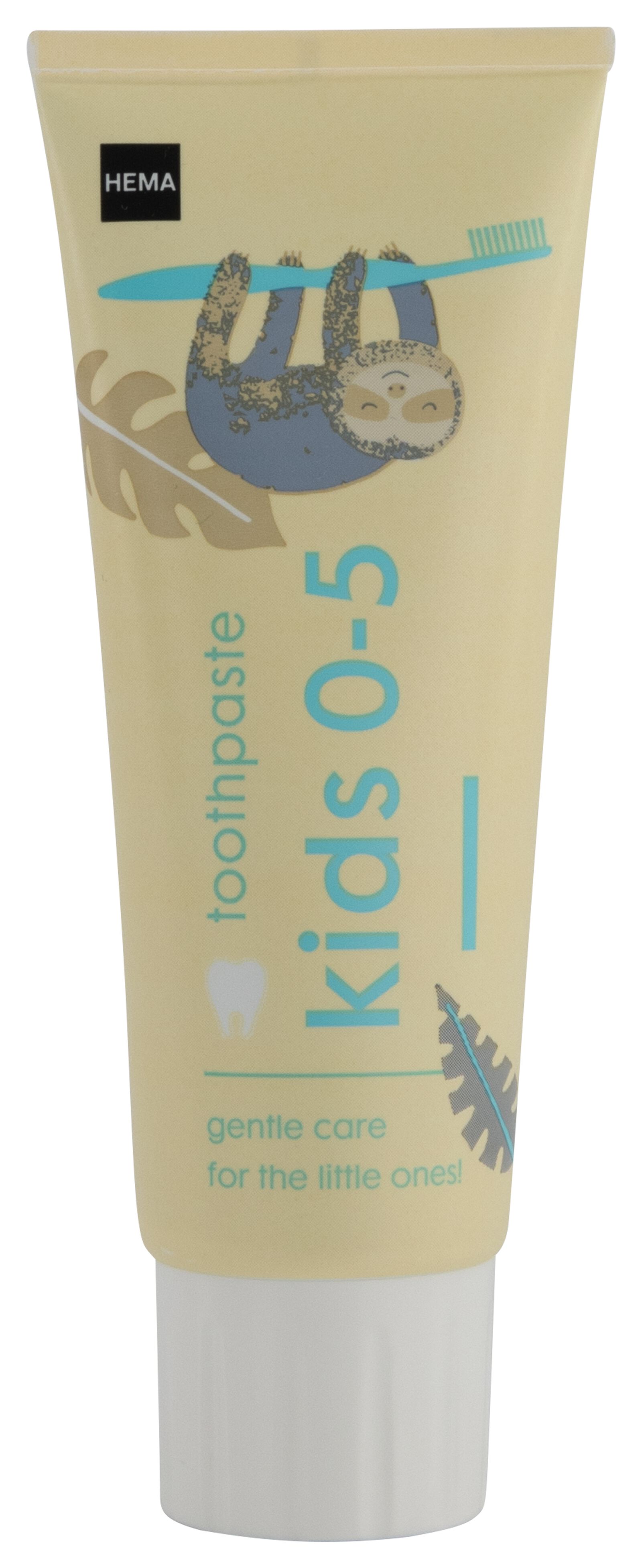tandpasta kids 0-5 75 ml - 11130025 - HEMA