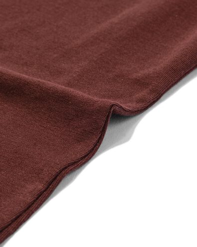 dameshemd katoen spaghettibandjes donkerbruin - 19631504DARKBROWN - HEMA