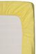drap-housse - coton doux jaune - 1000018397 - HEMA