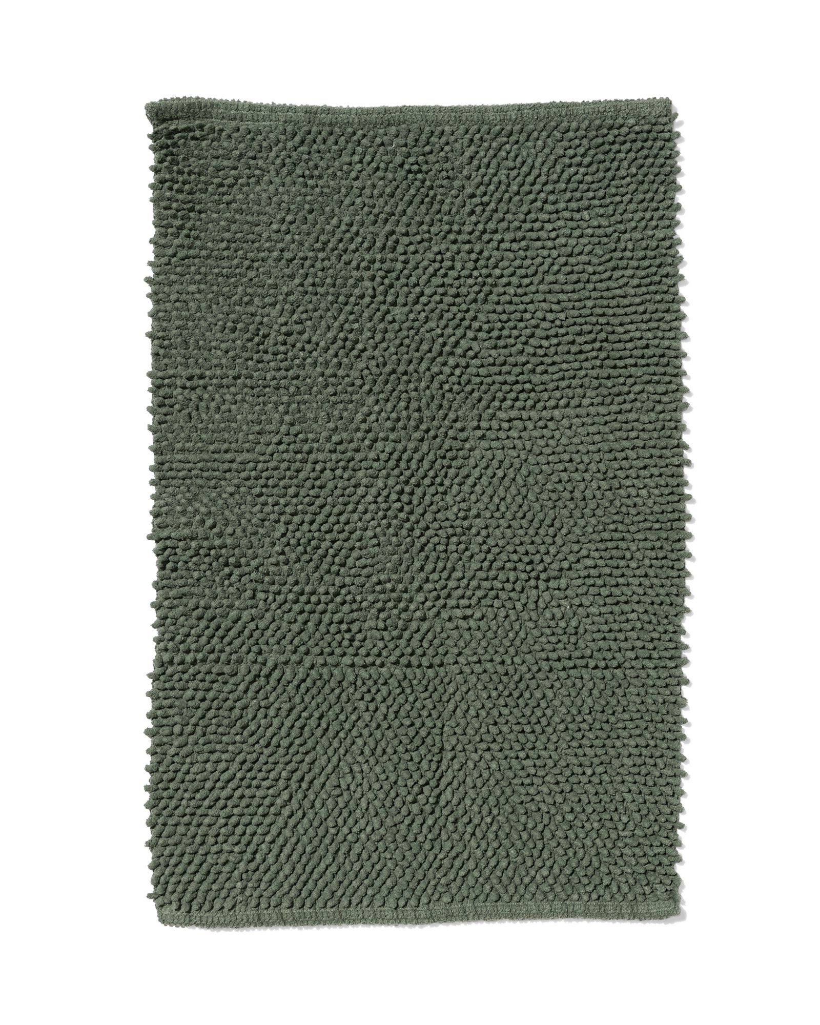 tapis de bain 50x80 chenille vert - 5270017 - HEMA