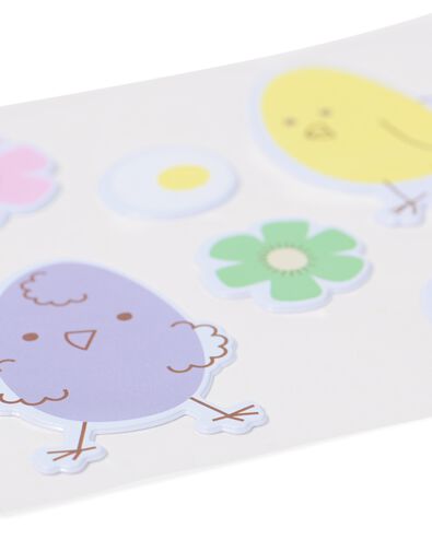 feuilles d'autocollants poussins - lot de 3 - 25800147 - HEMA