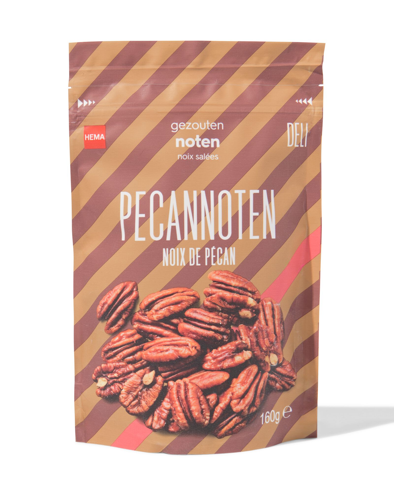 pecannoten gezouten 160g - 10650114 - HEMA