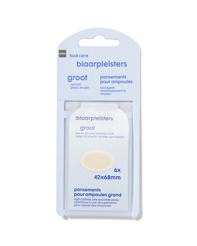 6er-Pack Blasenpflaster, gro&szlig; - 11901937 - HEMA