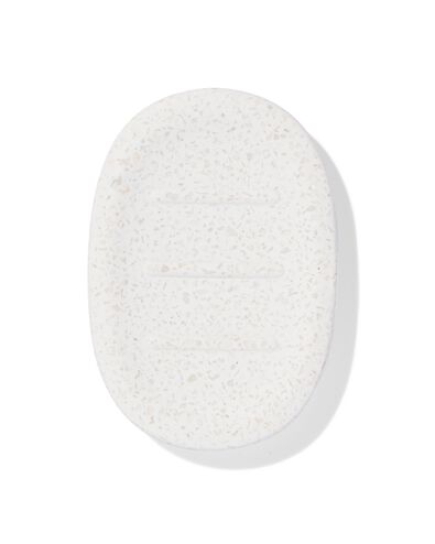 porte-savon 9x13cm terrazzo beige - 80330051 - HEMA