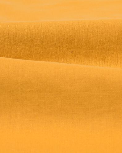 housse de couette 200x200/220 cm coton doux jaune - 5750065 - HEMA