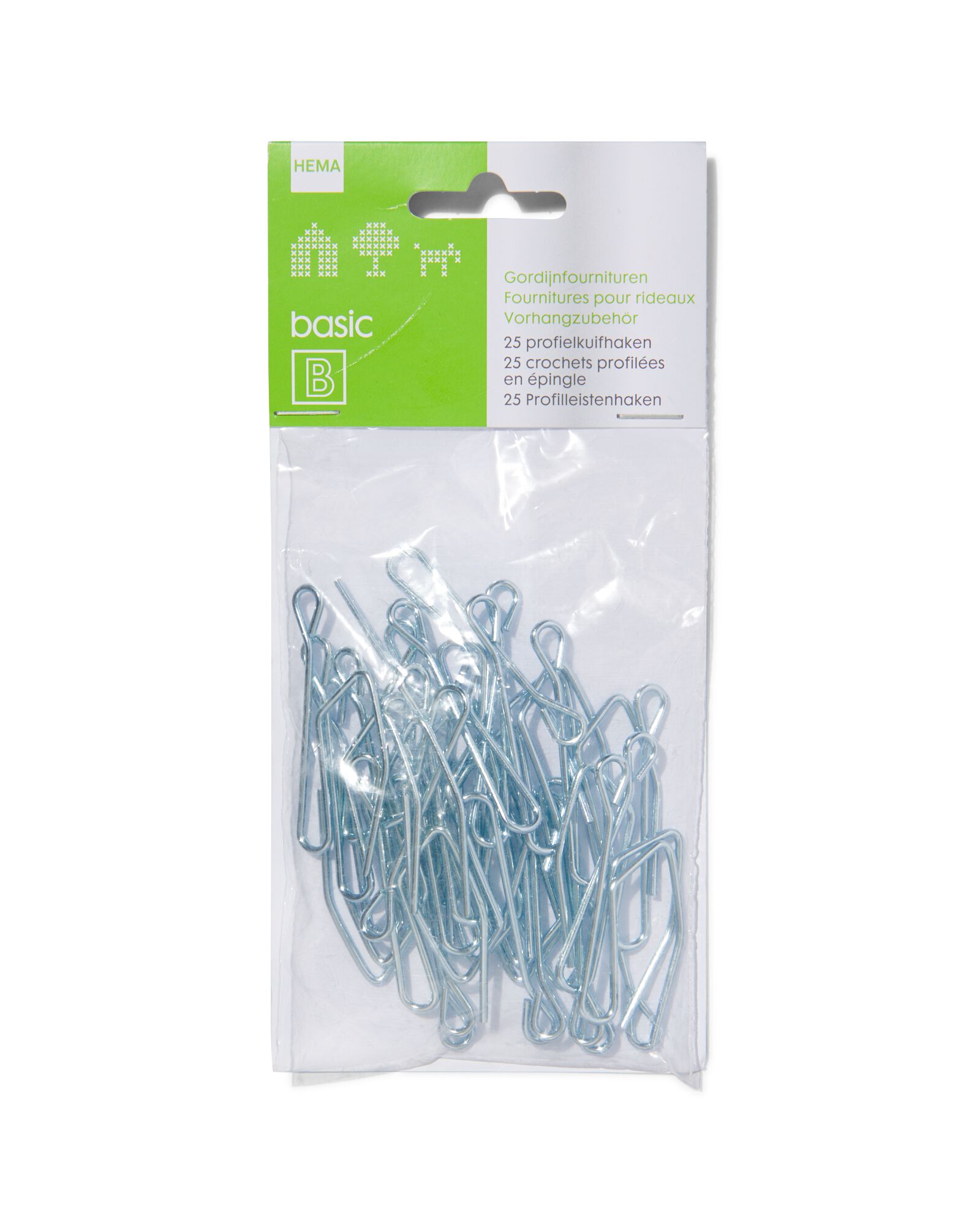 25 agrafes rideaux simples - 7578000 - HEMA