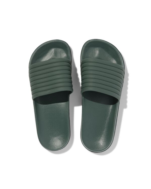 Kinderslipper gr&uuml;n gr&uuml;n - 18450050GREEN - HEMA