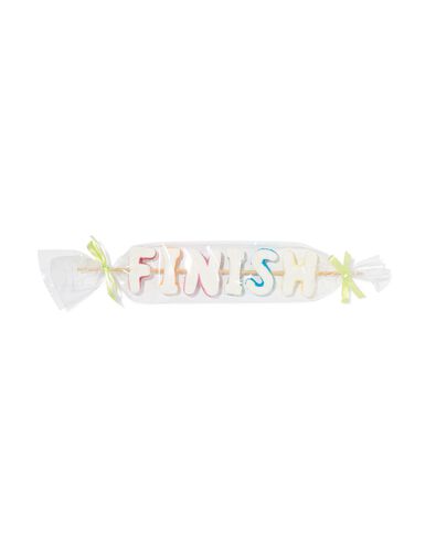 lettres guimauve "finish" 44g - 24602604 - HEMA