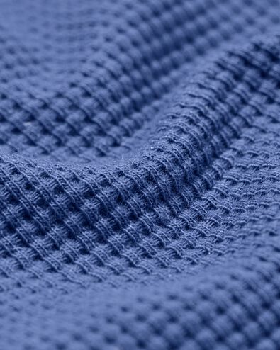 herenpyjama wafel  blauw - 23610550BLUE - HEMA