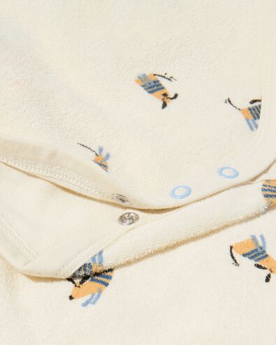 body sans manches en tissu &eacute;ponge chiens beige beige - 33305930BEIGE - HEMA