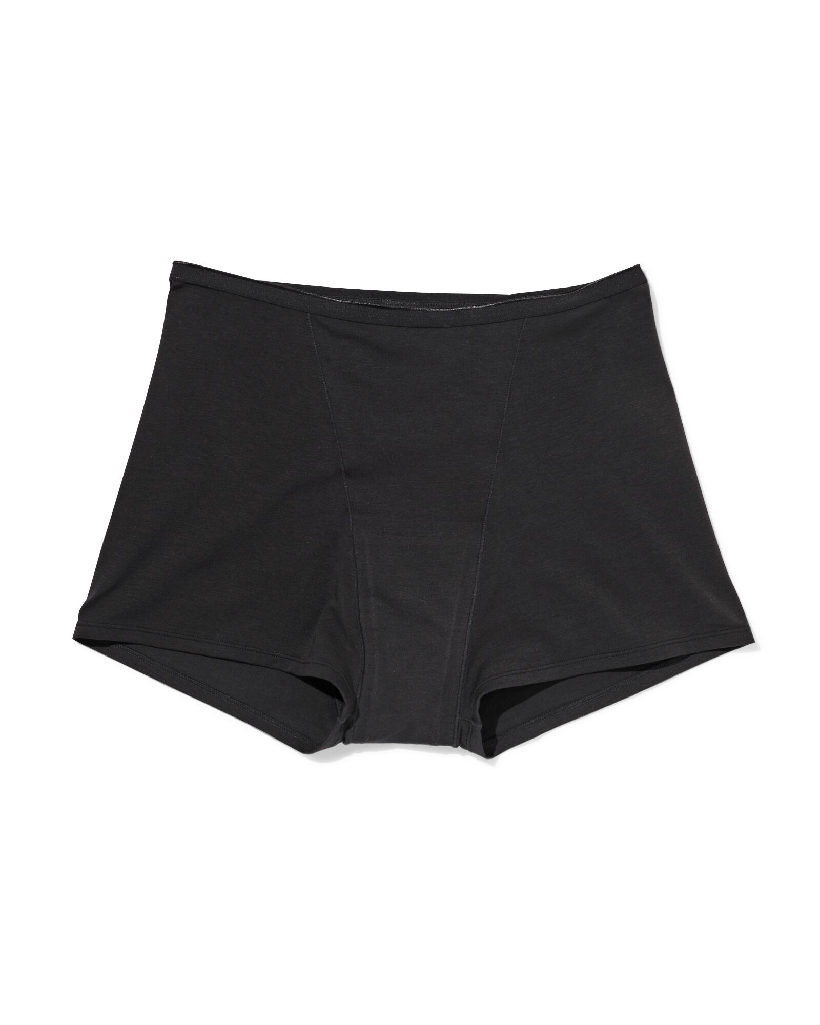 menstruatieboxer katoen hoge absorptie zwart zwart - 19611786BLACK - HEMA