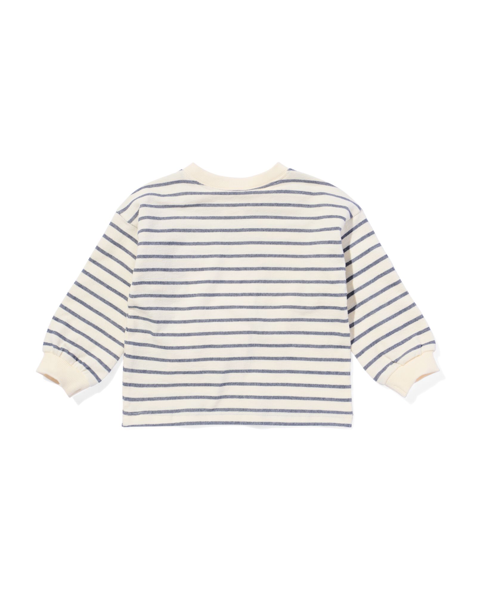 baby T-shirt strepen ecru - 33128670ECRU - HEMA
