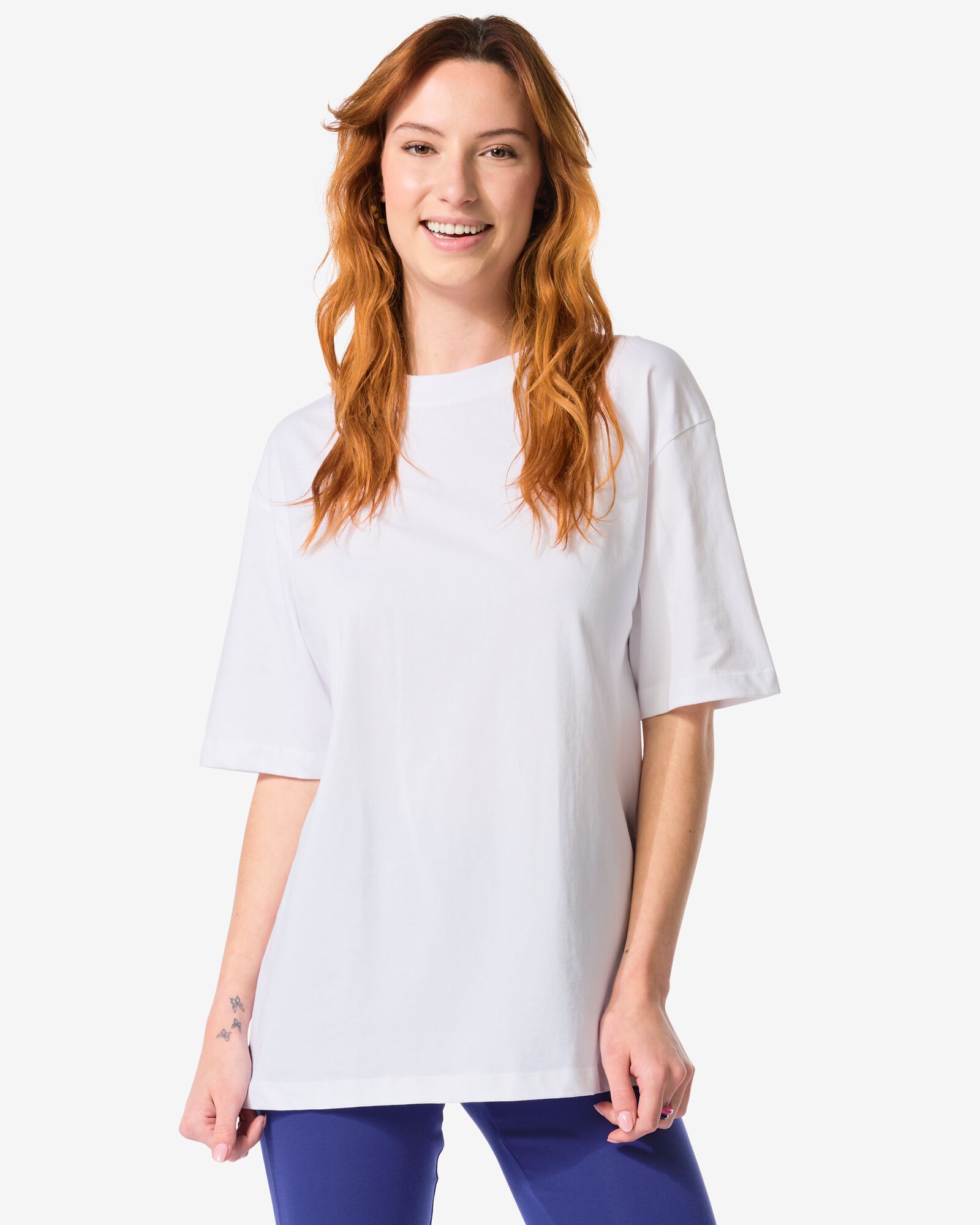 Damen-T-Shirt Do wei&szlig; - 36260750WHITE - HEMA