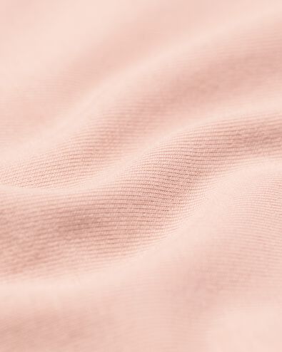 t-shirt femme slim fit col rond - manche courte rose p&acirc;le - 36367160LIGHTPINK - HEMA