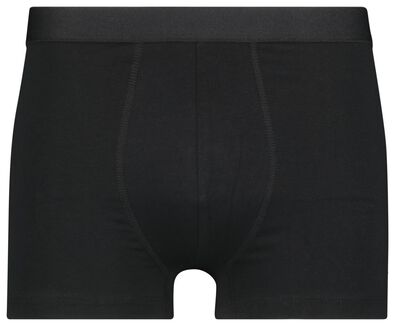 3er-Pack Herren-Boxershorts, kurz, elastische Baumwolle grau grau - 1000021494 - HEMA
