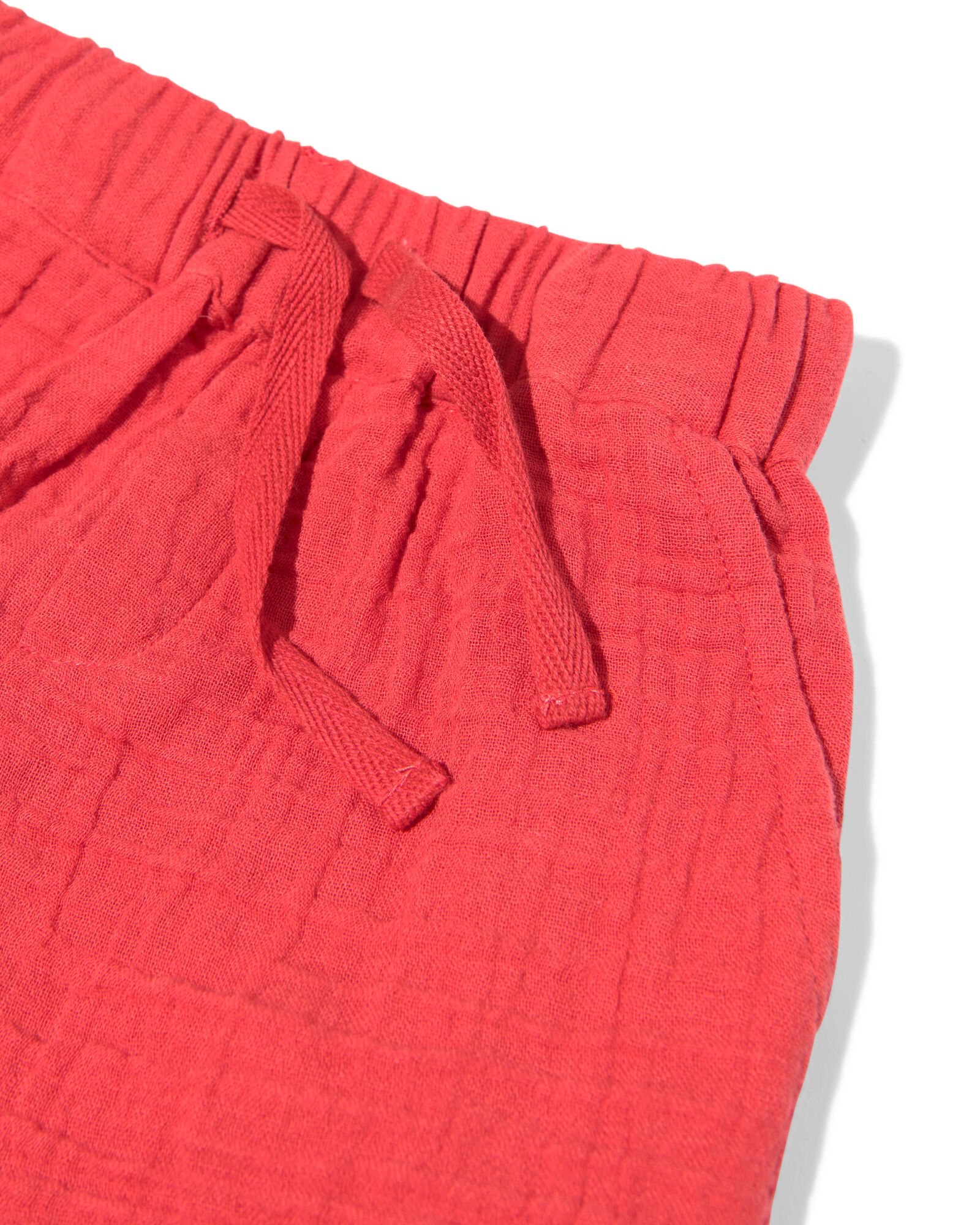 Baby-Bekleidungsset, bequeme Passform, Musselin rot rot - 33185870RED - HEMA