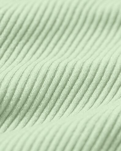string femme sans coutures côte vert clair vert clair - 19680215LIGHTGREEN - HEMA