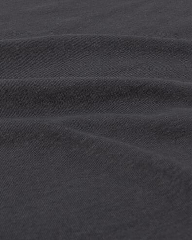 drap-housse pour boxspring jersey 160x200 gris fonc&eacute; - 5180065 - HEMA