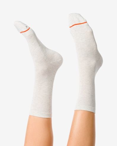 2 Paar Thermo-Damen-Socken graumeliert 39/42 - 4230717 - HEMA