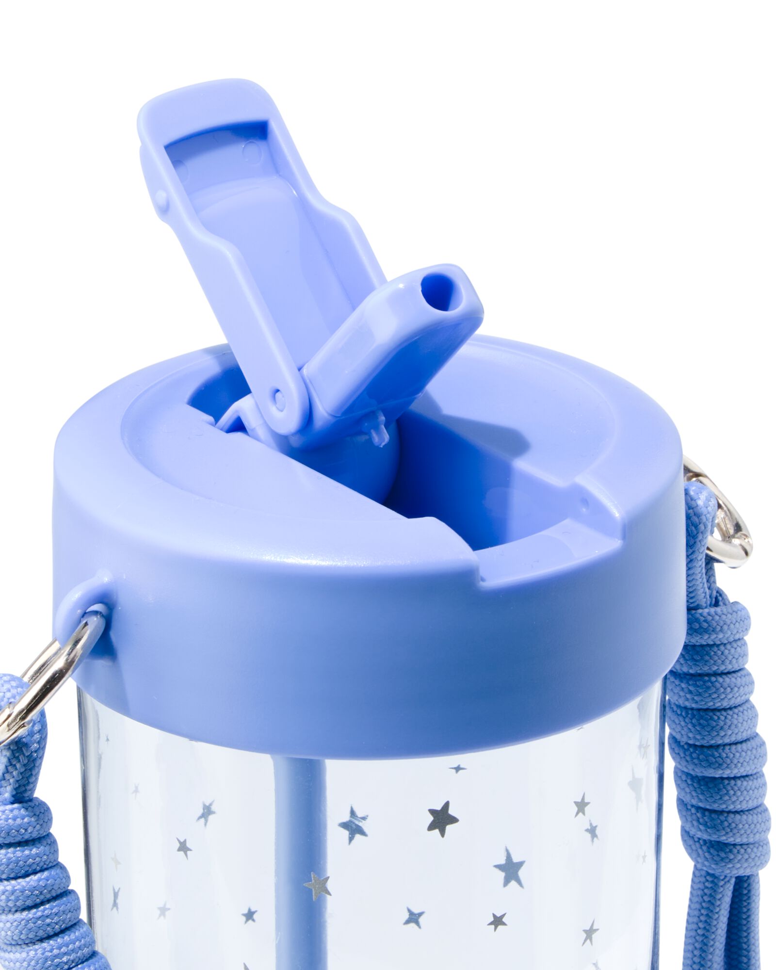 gourde avec sangle 450 ml &eacute;toiles bleu - 60100545 - HEMA