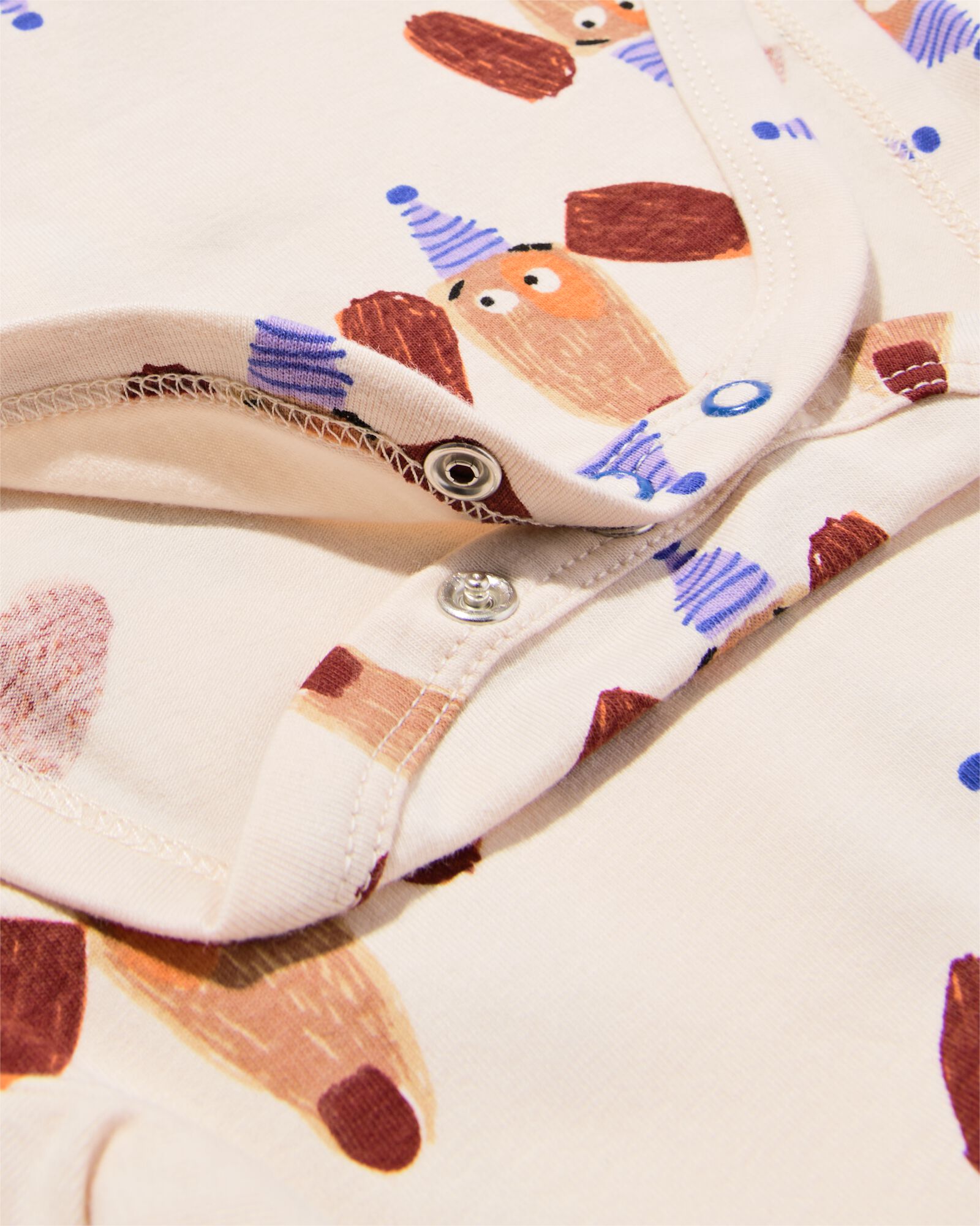 body chiens blanc cass&eacute; blanc cass&eacute; - 33301150OFFWHITE - HEMA