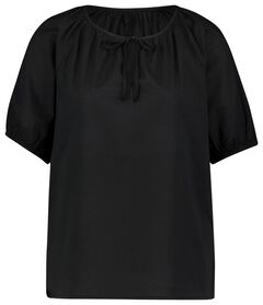 Damen-T-Shirt Lou schwarz schwarz - 1000027986 - HEMA
