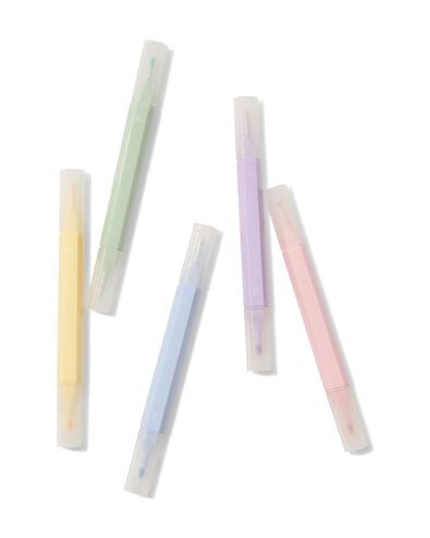 Marker mit 2 Spitzen &ndash; 5 St&uuml;ck - 14470062 - HEMA