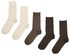 5er-Pack Herren-Socken braun braun - 1000018887 - HEMA