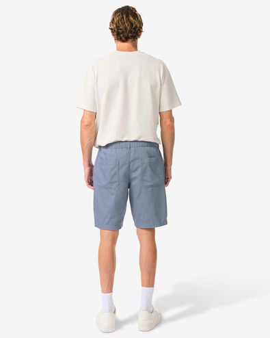 bermuda Jan pour homme  bleu moyen - 2140690MIDBLUE - HEMA