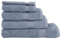 handdoeken - zware kwaliteit blauw blauw - 1000020023 - HEMA