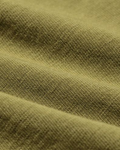 dames T-shirt basic o-neck  olijf olijf - 36304330OLIVE - HEMA