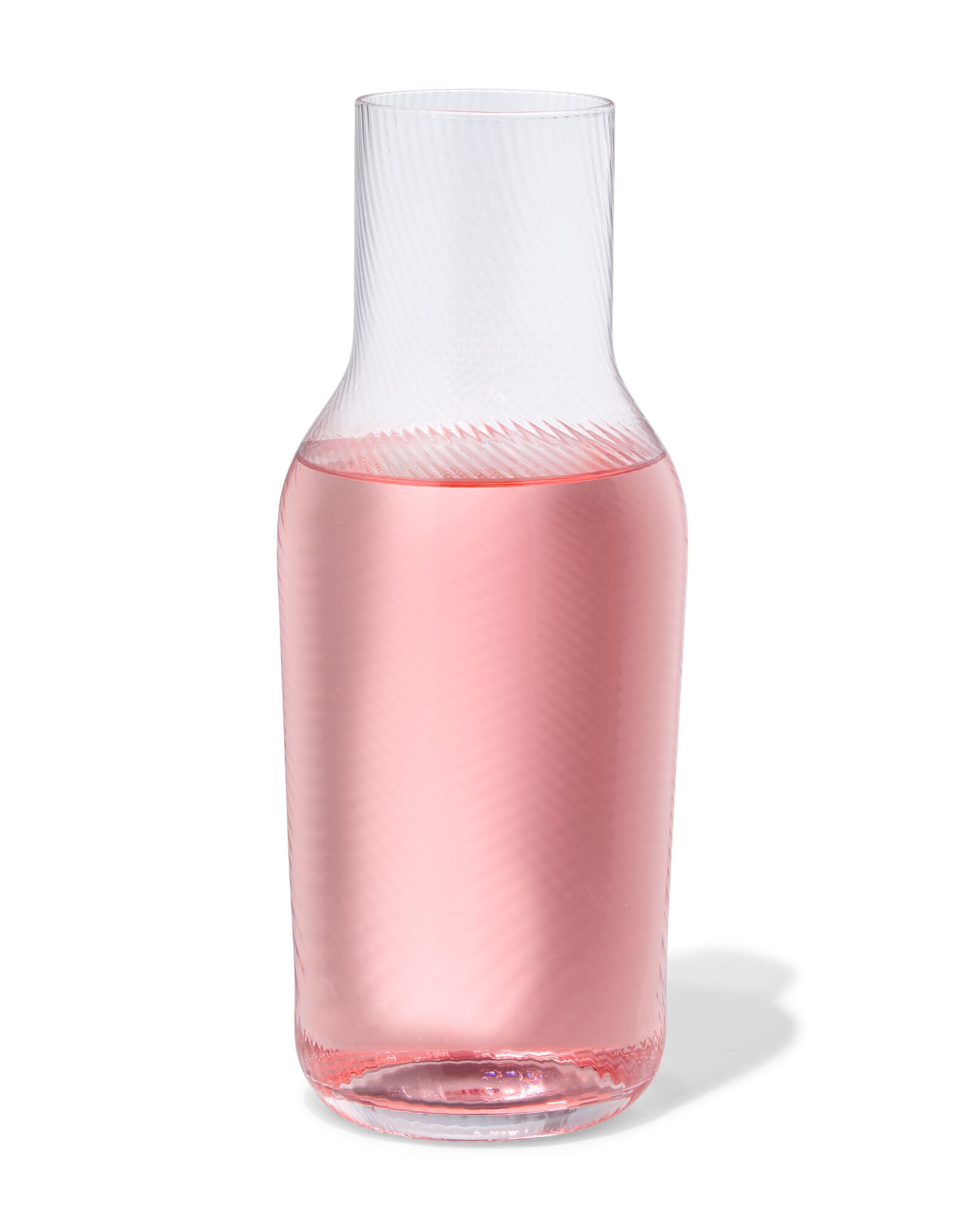 carafe 1,2L verre Bergen relief torsad&eacute; - 9401151 - HEMA