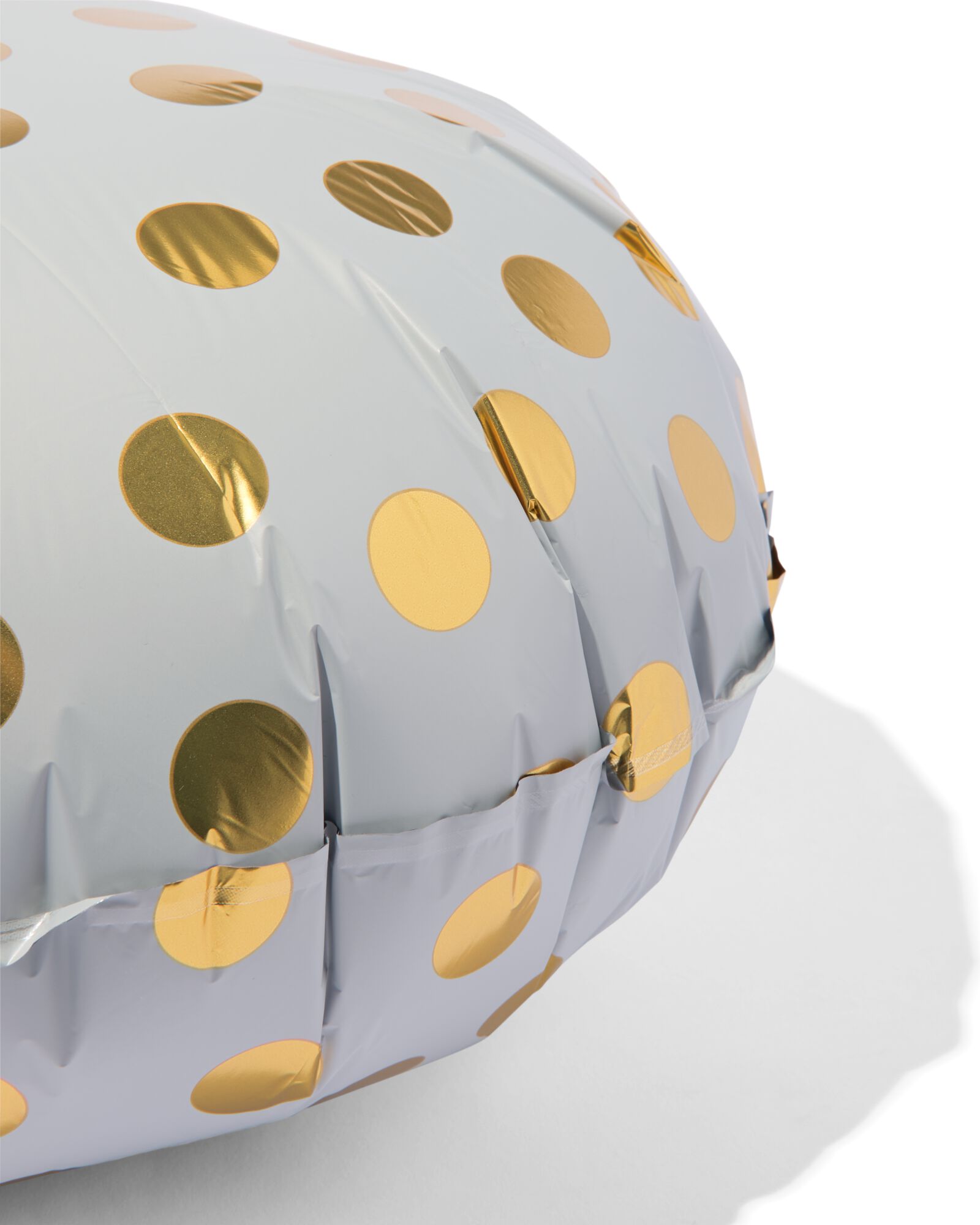 ballon alu dor&eacute; lot de 3  - 14250047 - HEMA