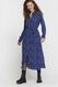 Damen-Kleid Novi, Knopfleiste, lang blau - 1000026138 - HEMA