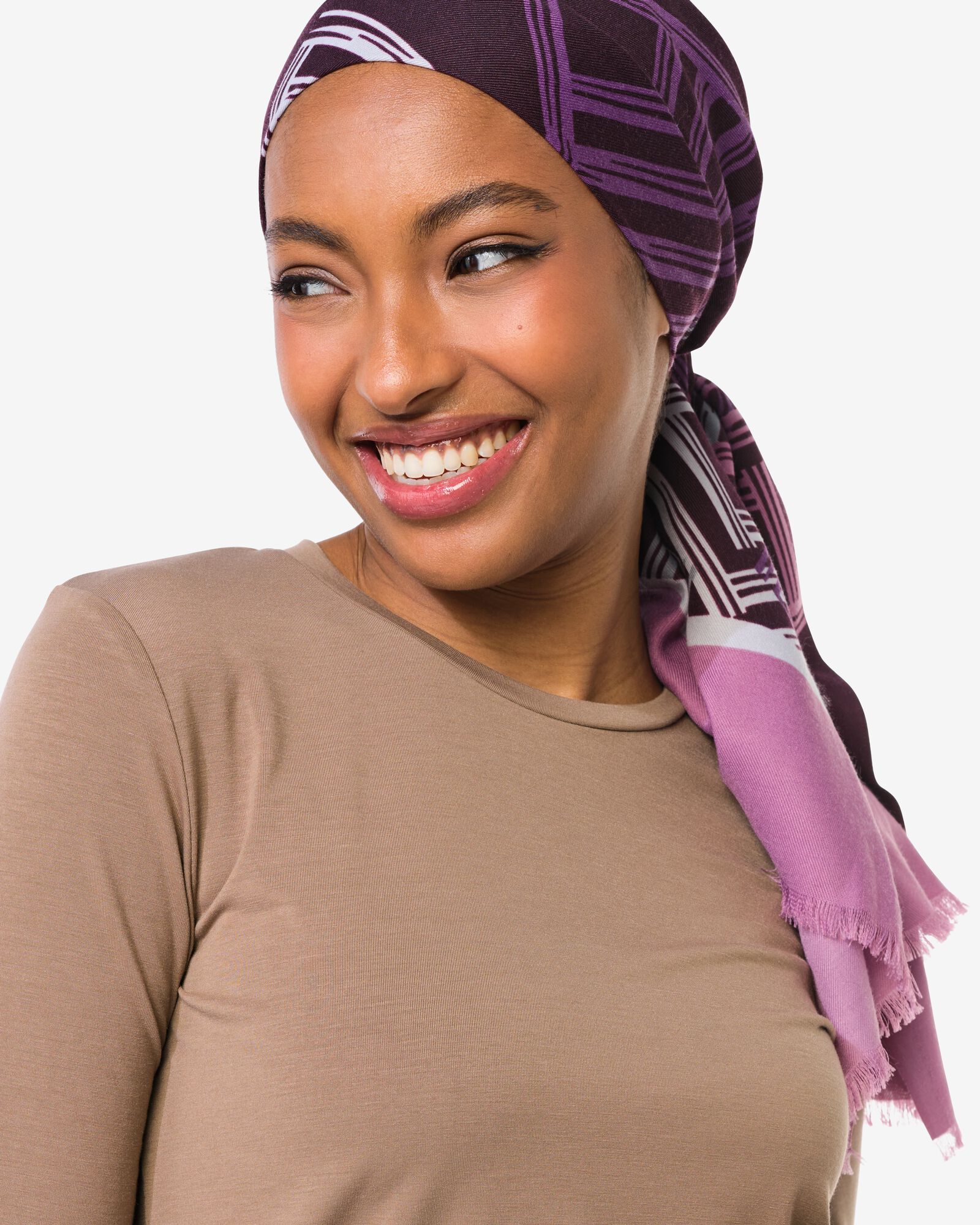 Damen-T-Shirt Lona, Jersey taupe - 36206630TAUPE - HEMA