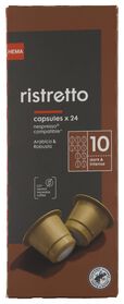 24 capsules de café ristretto - 17180008 - HEMA