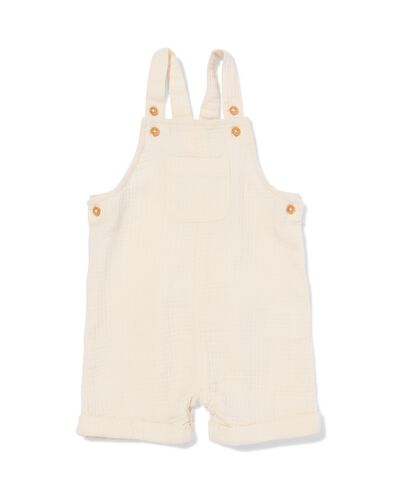Baby-Playsuit aus Musselin ecru ecru - 33188970ECRU - HEMA