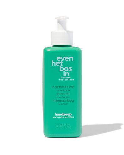 handzeep even het bos in 300ml - 11380032 - HEMA