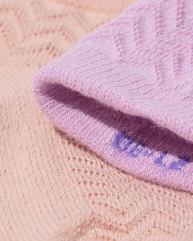 Kinder-Kurzs&ouml;ckchen Zickzack &ndash; 5 Paar altrosa altrosa - 4320720OLDPINK - HEMA