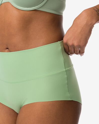 Damen-Slip, hohe Taille, Ultimate Comfort grün L - 19670007 - HEMA