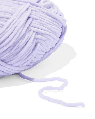 Chenillegarn, violett, 100 g, 110 m - 60760030 - HEMA