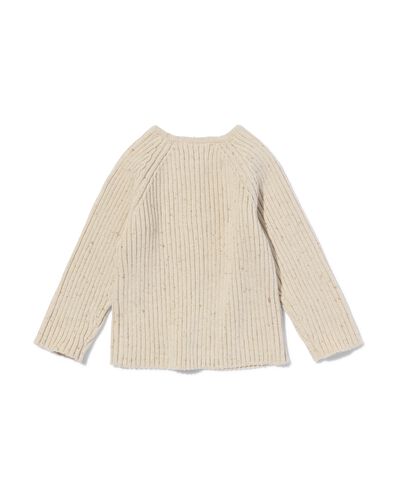 gilet maill&eacute; pour b&eacute;b&eacute; &eacute;cru - 33053350ECRU - HEMA