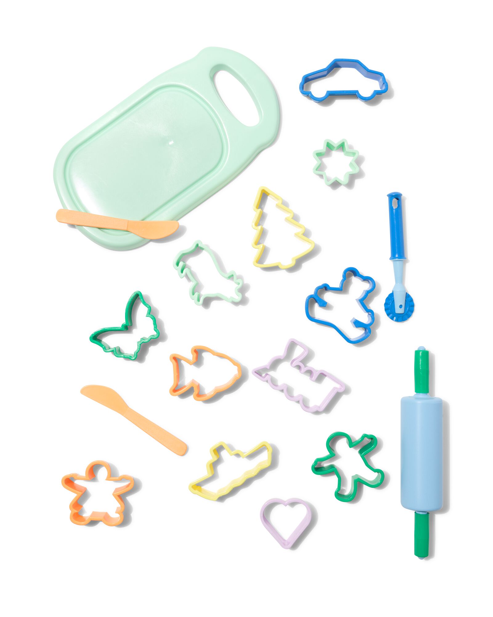 kit de moules en argile - 16 pi&egrave;ces - 15900156 - HEMA