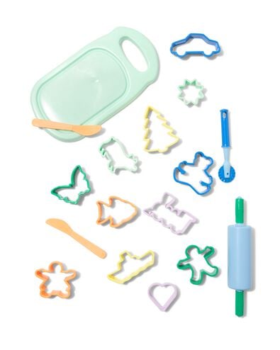 kit de moules en argile - 16 pi&egrave;ces - 15900156 - HEMA