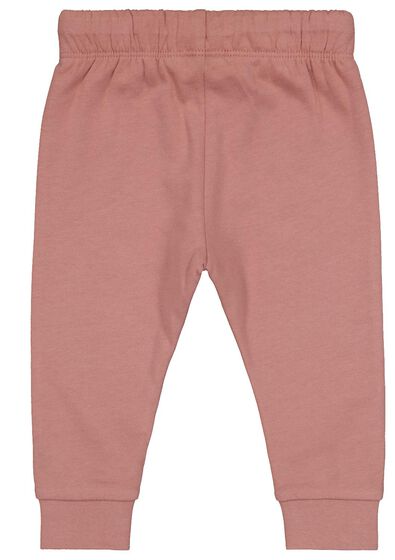 pantalon sweat bébé rose - 1000026319 - HEMA