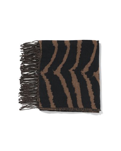 damessjaal 58x200cm zebra - 16451065 - HEMA