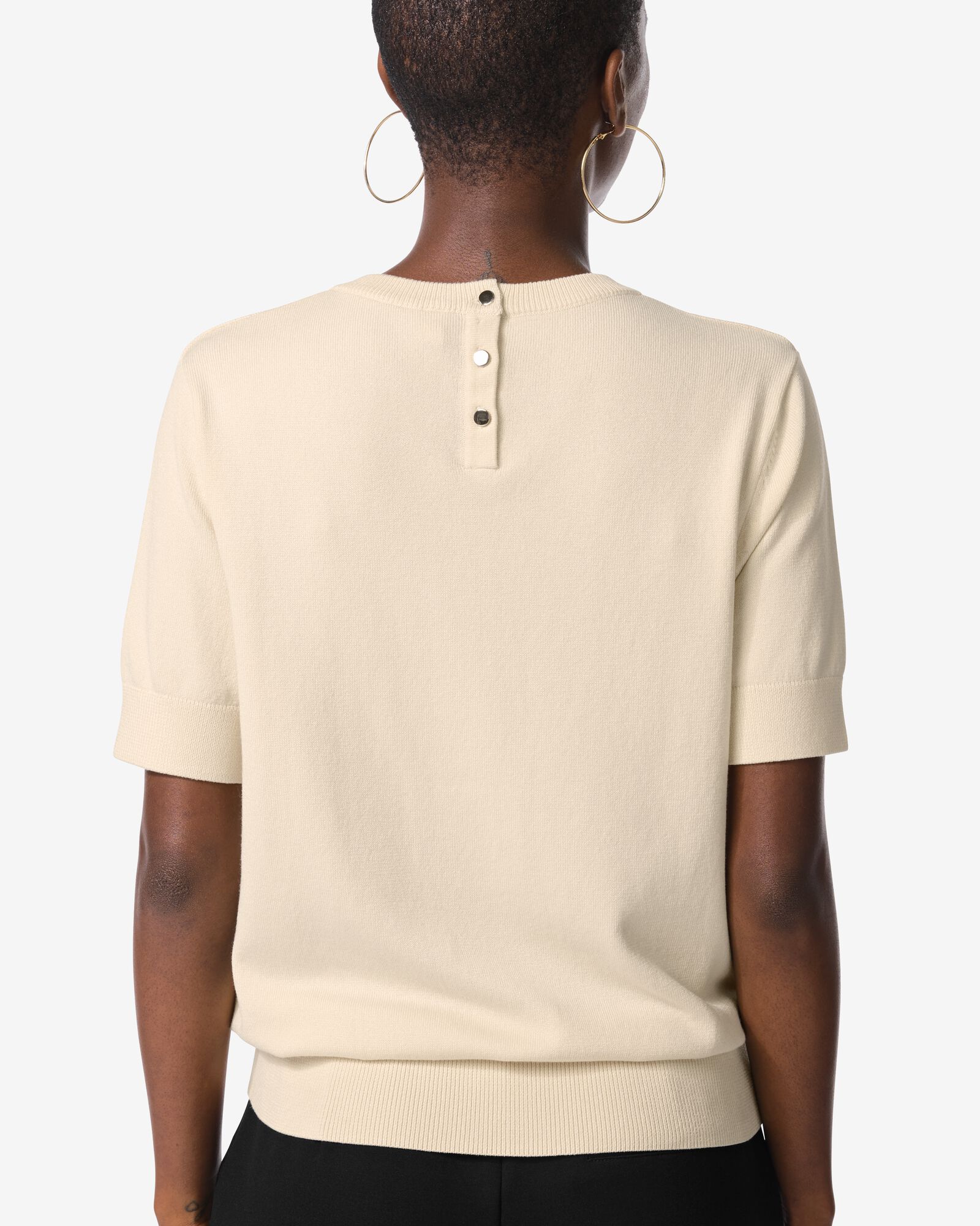 pull femme Fally blanc cassé - 36301380OFFWHITE - HEMA